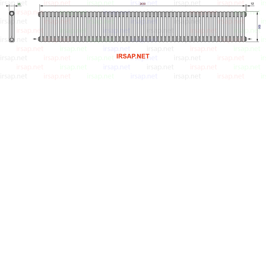 Радиатор IRSAP Tesi 20500/54 T08 CL 01